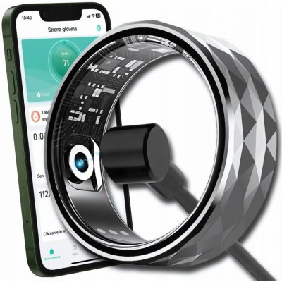 ZeeTech SmartRing R12M velikost 17 šedý – Zboží Živě