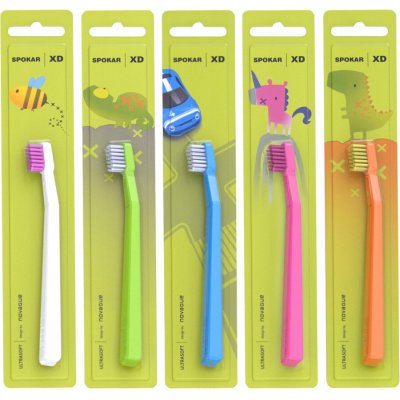 Spokar XD 3435 dětský zubní kartáček ultrasoft – Zboží Dáma