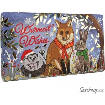 English Soap Company Vánoční tuhé mýdlo Zvířata Svařené víno 190 g – Hledejceny.cz