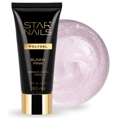 Starnails UV/LED Polygel Hema Di Hema Free 010 Bunny Pink 30 ml – Sleviste.cz