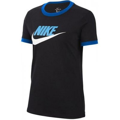 Nike Sportswear dětské bavlněné triko s krátkým rukávem a potiskem na hrudi – Zboží Mobilmania