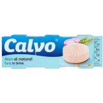 Calvo Tuňák ve vlastní šťávě 3 x 80 g – Zboží Dáma