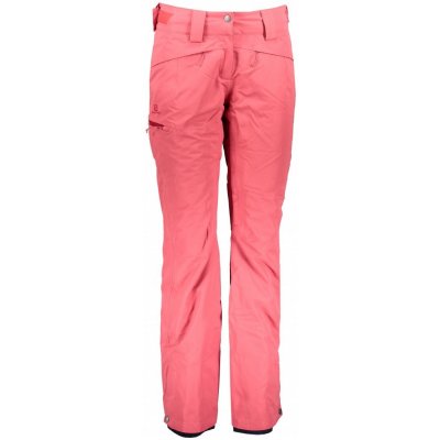 Salomon QST SNOW PANT W LC1215600 GARNET ROSE dámské lyžařské kalhoty – Zbozi.Blesk.cz