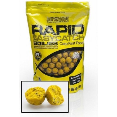 Mivardi boilies Rapid Easy Catch Anglická Jahoda 950g 20mm – Zboží Mobilmania