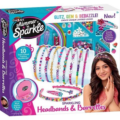 Mac Toys Mac Toys Cra-Z-Art Diy Čelenky a sponky do vlasů – Zboží Dáma