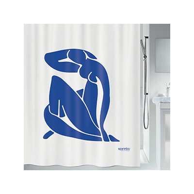 Spirella THALIA motiv žena bílý 180 x 200 cm – Sleviste.cz