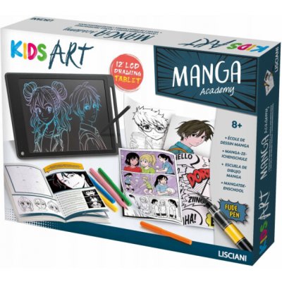 Lisciani Dětská výtvarná sada Manga Laboratory – Hledejceny.cz