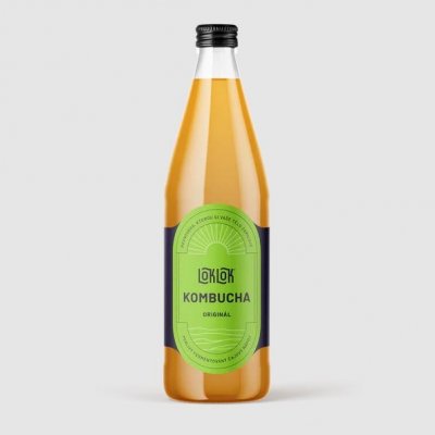 Loklok Kombucha Originál 0,75 l – Zboží Dáma