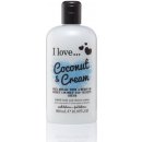 I Love Bubble Bath & Shower Crème Coconut Cream sprchový krém 500 ml