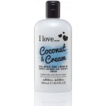 I Love Bubble Bath & Shower Crème Coconut Cream sprchový krém 500 ml – Hledejceny.cz