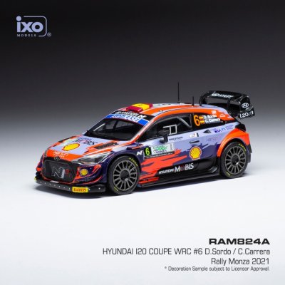 IXO Hyundai i20 Coupe WRC Rally Monza 2021 6 Sordo Carrera 1:43 – Hledejceny.cz