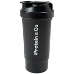 Protein a Co Shaker Protein & Co. 700 ml se zásobníkem – Zboží Dáma