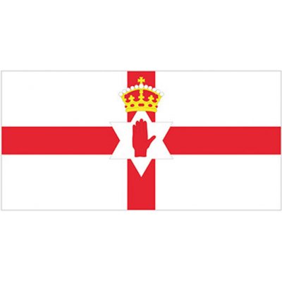 Printwear Vlajka Severní Irsko Flagnir Northern Ireland 90 x 150 cm – Hledejceny.cz