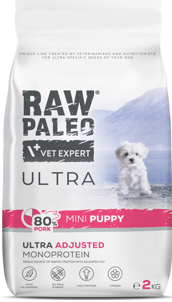 Raw Paleo Ultra Pork Puppy Mini 2 kg