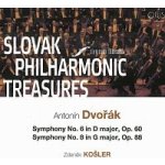 Slovenská filharmonia, Zdeněk Košler - Antonín Dvořák - Symphony No.6 In D Major, Op.60, Symphony No.8 In G Major, Op.88 CD – Hledejceny.cz