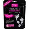 Péče o nohy Xpel Body Care Charcoal hydratační ponožky s aktivním uhlím pro ženy 1 ks