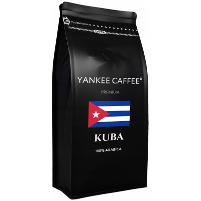 Yankee Caffee Arabica čerstvě pražená Kuba zrnková 1 kg – Hledejceny.cz