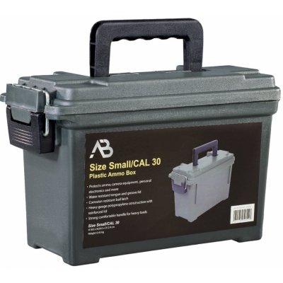 AB bedna na munici plastová AMMO BOX US CAL.30 zelená – Sleviste.cz