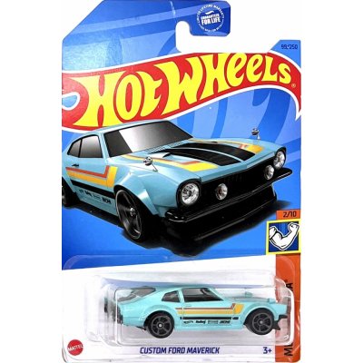 HOT WHEELS Custom Ford Maverick Turquoise E4 – Zboží Dáma