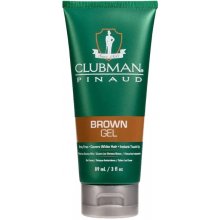 Clubman Barva na vlasy a vousy Pinaud Brown gel hnědá 89 ml