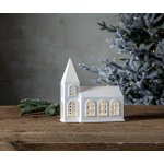 Světelná dekorace výška 20,5 cm Star Trading Winter - bílá – Sleviste.cz