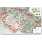 Podložka na stůl karton s mapou České republiky - Kartografie Praha – Zboží Mobilmania