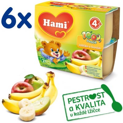 Hami jablko a banán 6 x 400 g – Zbozi.Blesk.cz