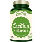GreenFood Lecithin + vitamin E 90 kapslí – Hledejceny.cz