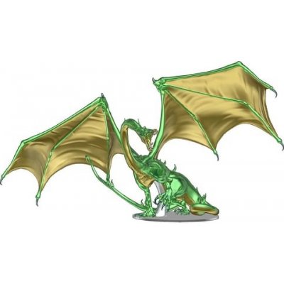 WizKids D&D Icons of the Realms: Adult Emerald Dragon Premium Figure – Hledejceny.cz