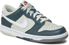 Nike Dunk Low (GS) FB9109 300 Deep Jungle/White/Light Silver