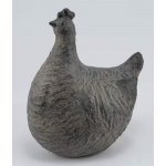 Velikonoční dekorace slepice šedá/hnědá, 45x27x59 cm – Hledejceny.cz