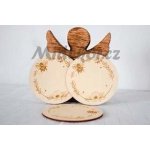 ExpressLaser.cz Dřevěné podtácky Mláďata 6 kusů 13.3cm – Zboží Dáma