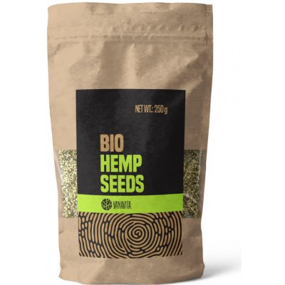 VanaVita BIO Konopná semínka loupaná 250 g – Zboží Mobilmania