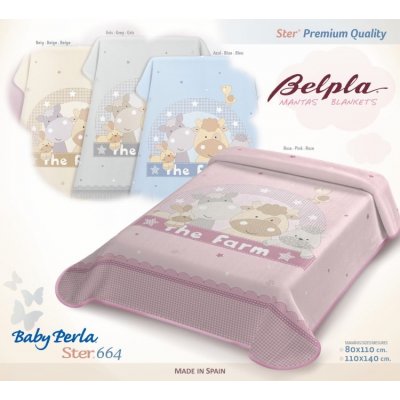 Belpla Španělská deka Baby Perla STER č.664 od 399 Kč - Heureka.cz