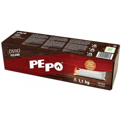 Poleno PE-PO čistící 1,1 kg, odstraňovač sazí do kouřovodu, kamen, komínu