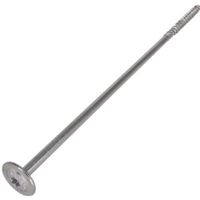 HPM TEC RAPI-TEC SK 8,0x300/80+R - stavební vrut do dřeva, polozávit, pozink, talířová hlava, TORX T40 – Hledejceny.cz