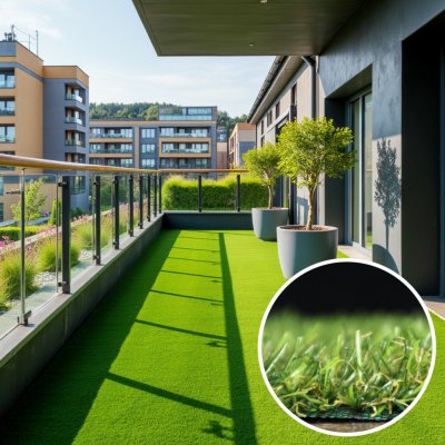 Betap koberce Robina zelená metrážní 200 x 350 cm – Zboží Mobilmania