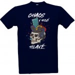 Tričko s potiskem Chaos v mojí hlavě pánské French Navy – Hledejceny.cz