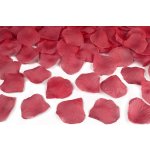 Partydeco vystřelovací konfety tmavě červené květy 60 cm – Zboží Dáma