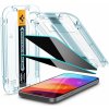 Tvrzené sklo pro mobilní telefony Spigen Glass tR EZ Fit Privacy 2 Pack, transparency - iPhone 15 AGL06905
