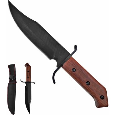 Columbia Velmi masivní pevný Full Tang nůž "MASTER DARKNESS" s pouzdrem – Zboží Dáma