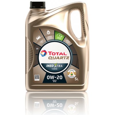 Total Quartz INEO Xtra V-DRIVE 0W-20 5 l – Hledejceny.cz