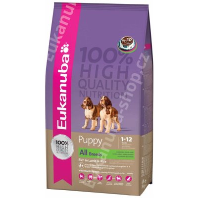 Eukanuba Puppy & Junior Lamb 3 kg – Sleviste.cz