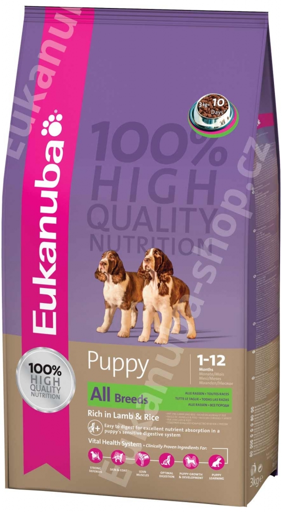 Eukanuba Puppy & Junior Lamb 3 kg