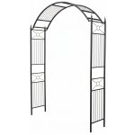 Design-Shop Oblouk na růže Flexi s nastavitelnou šířkou Černá – Zboží Dáma