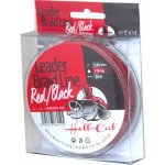 Hell-Cat Šňůra Leader Braid Line Red Black 20m 1,20mm 100kg – Zboží Mobilmania