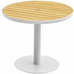 HIGOLD NL Zahradní jídelní stůl BALI 90 CM WHITEHG30623301W – Hledejceny.cz