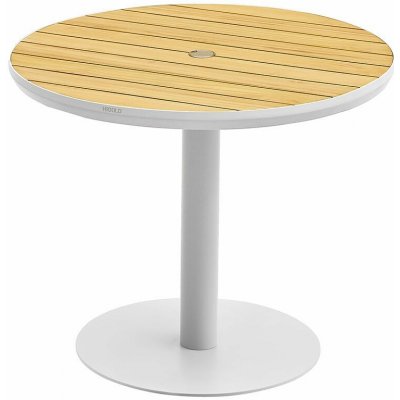 HIGOLD NL Zahradní jídelní stůl BALI 90 CM WHITEHG30623301W – Hledejceny.cz