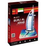 CubicFun 3D puzzle Burj al Arab 46 ks – Zboží Dáma