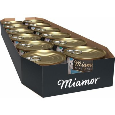 Miamor Feine Filets v želé variace chutí 24 x 185 g